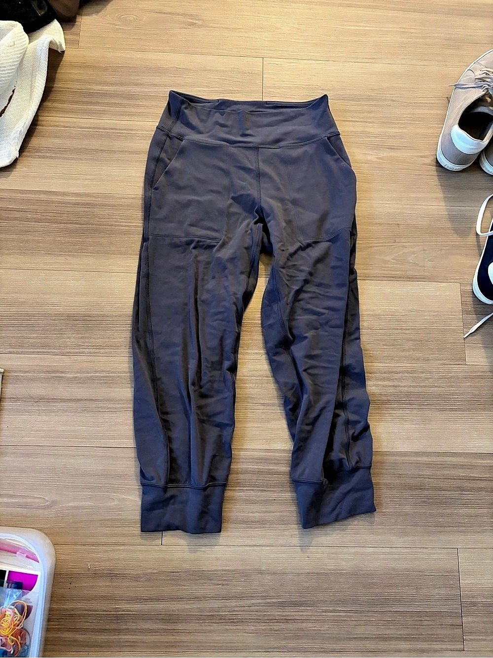 lululemon Align Athletic Leggings Capri Gray